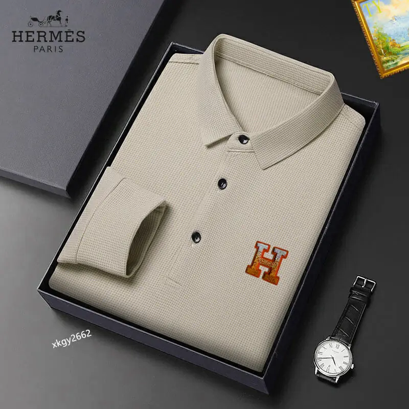 hermes t-shirt manches longues pour homme s_1247176